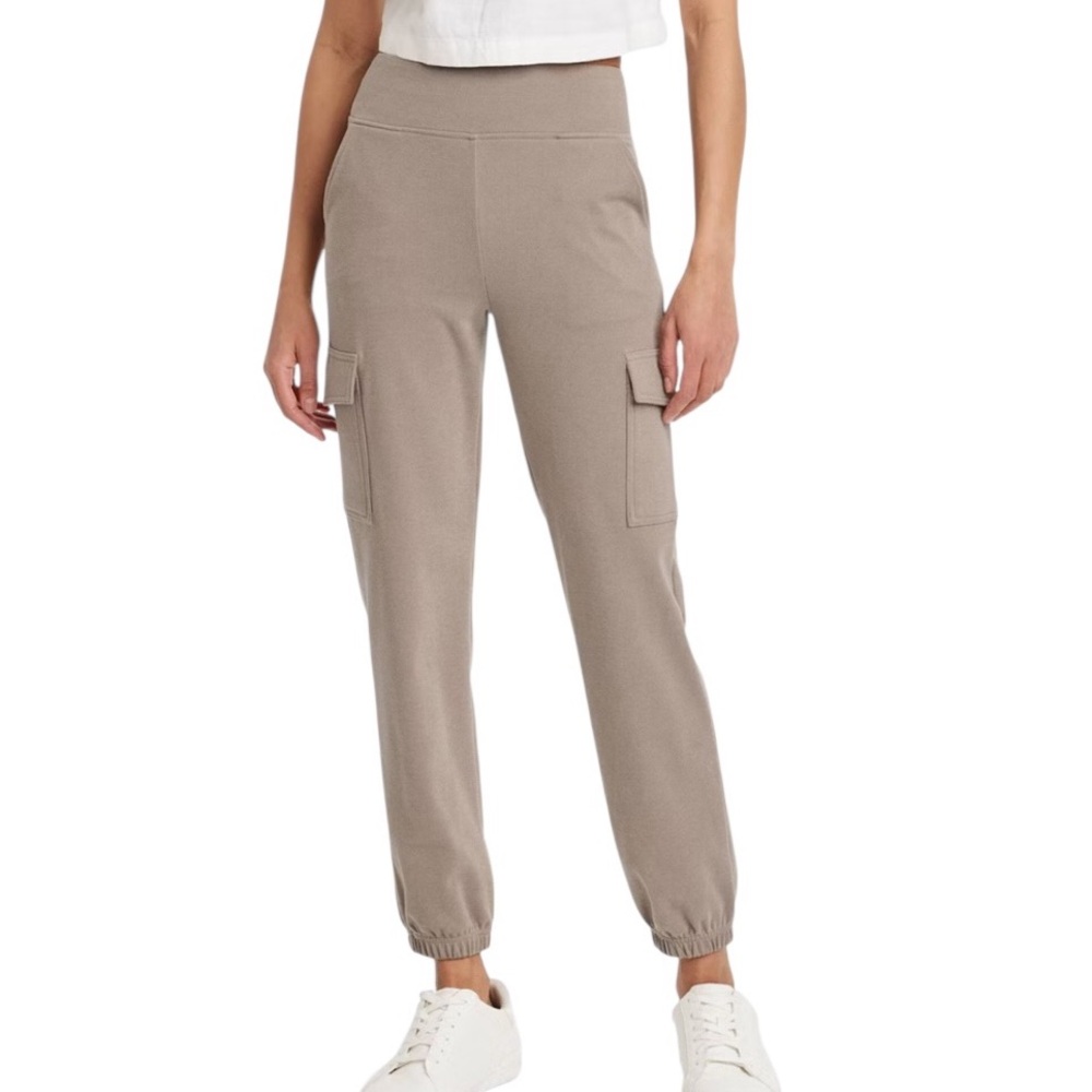 A New Day Women's Relaxed Fit Super Soft Cargo Joggers Mid Rise Knit Fabric‎ XL